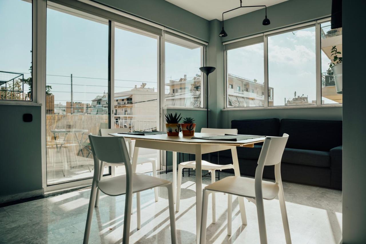 Loft With Private Parking Leilighet Athen Eksteriør bilde